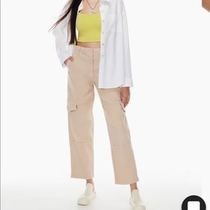 ARITZIA MAEVE PANT SIZE US6 IN GD FLAX BEIGE